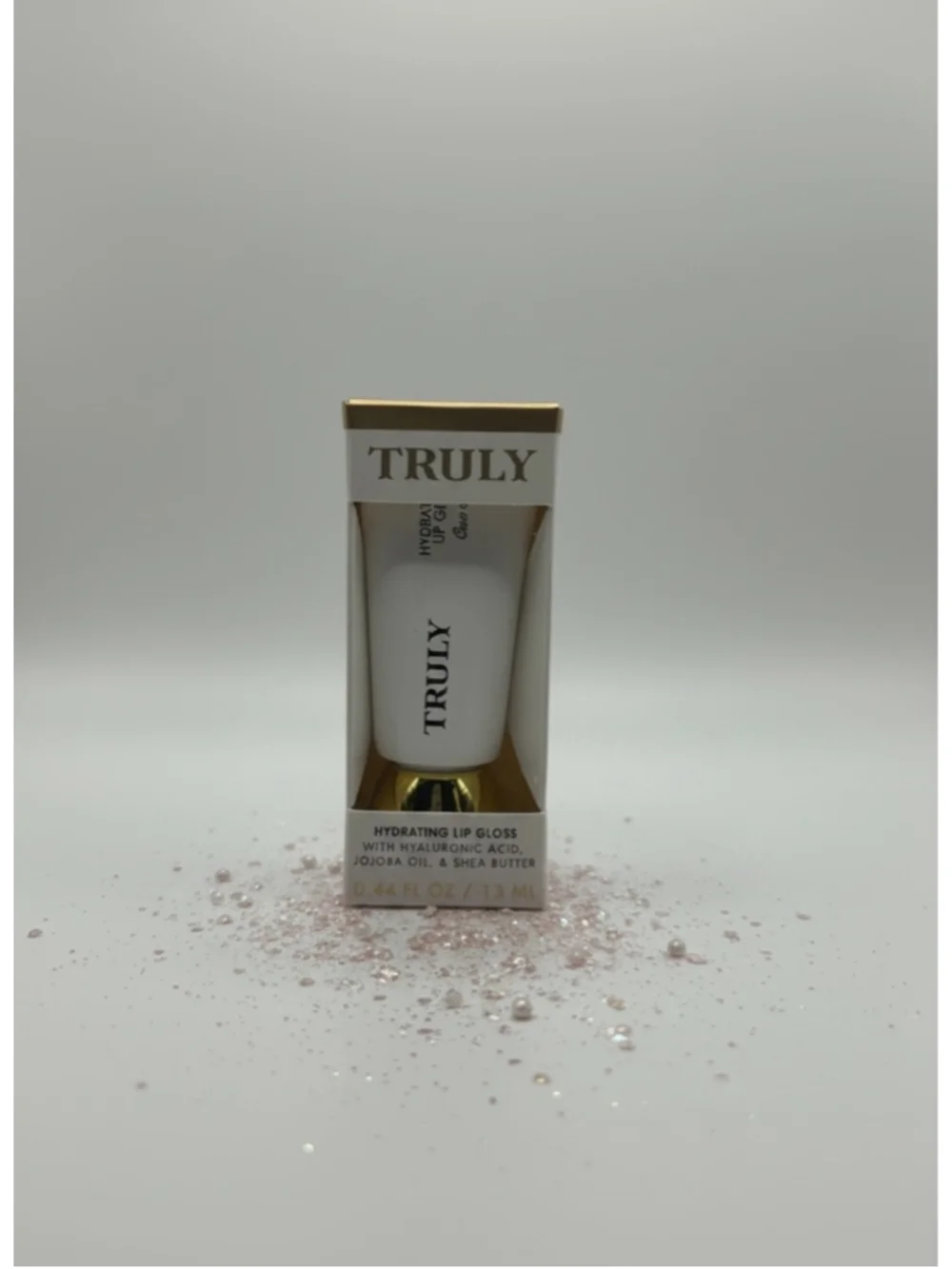 Truly Coco Cloud Clear Silver Shimmer Lip Gloss Full Size 13ml